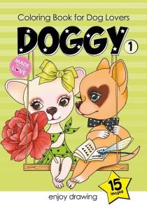 Opakowanie Kolorowanka A5 15 obrazków Pieski 1