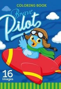Opakowanie Kolorowanka A5 16 obrazków Dzielny pilot