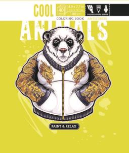 Opakowanie Kolorowanka antystresowa 124x197 20 Cool animals