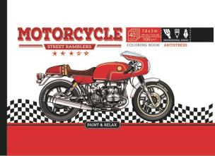 Kolorowanka antystresowa 200x126 20 Motorcycle. Wydawca: FreshMail. Multiszop.pl Opakowanie Kolorowanka antystresowa 200x126 20 Motorcycle