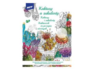 Opakowanie Kolorowanka antystresowa Kaktusy i sukulenty