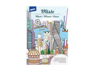 Kolorowanka antystresowa Miasta. Wydawca: MFP. Multiszop.pl Opakowanie Kolorowanka antystresowa Miasta