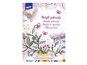 Opakowanie Kolorowanka antystresowa Motyle w ogrodzie 5301079