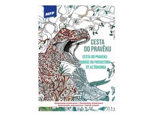 Opakowanie Kolorowanka antystresowa Podróż do prehistorii