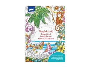 Kolorowanka antystresowa Tropikalny raj. Wydawca: MFP. Multiszop.pl Opakowanie Kolorowanka antystresowa Tropikalny raj