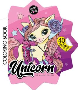 Opakowanie Kolorowanka Curly z naklejkami BR Gwiazdka 2202