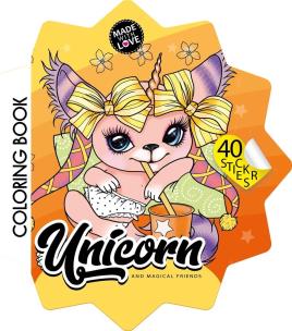 Opakowanie Kolorowanka Curly z naklejkami BR Gwiazdka 2203