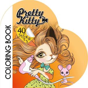 Opakowanie Kolorowanka Curly z naklejkami BR Serce 2212