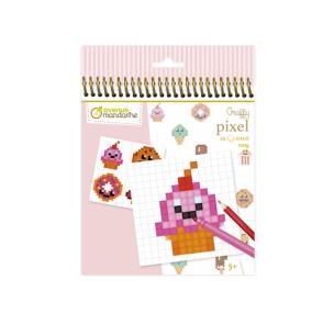 Kolorowanka Graffy Pixel Słodkości. Wydawca: Avenue Mandarine. Multiszop.pl Opakowanie Kolorowanka Graffy Pixel Słodkości