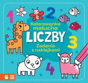 Okładka książki Kolorowanka malucha Liczby