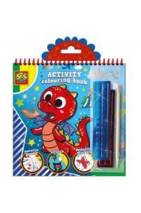 Kolorowanka metaliczna 3w1. Wydawca: SES Creative. Multiszop.pl Opakowanie Kolorowanka metaliczna 3w1