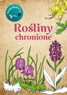 Okładka książki Kolorowanka Rośliny chronione