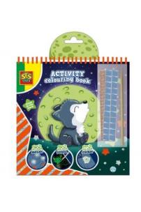 Opakowanie Kolorowanka świecąca w ciemności 3w1