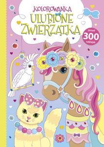 Okładka książki Kolorowanka Ulubione zwierzątka