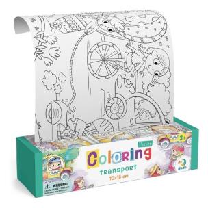 Opakowanie Kolorowanka w rolce transport