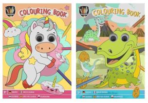 Opakowanie Kolorowanka Wobbly Eyes mix