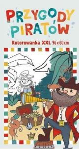 Okładka książki Kolorowanka XXL. Przygody piratów