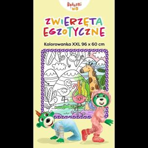 Opakowanie Kolorowanka XXL. Zwierzęta egzotyczne