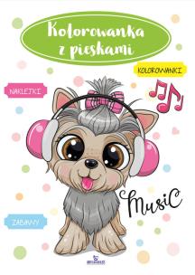 Okładka książki Kolorowanka z pieskami