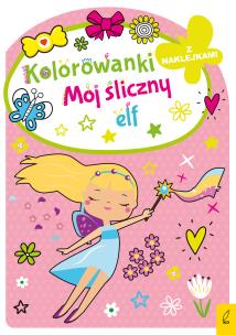 Okładka książki Kolorowanka z wykrojnikiem. Mój śliczny elf