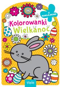 Okładka książki Kolorowanka z wykrojnikiem. Wielkanoc. Kolorowanka z wykrojnikiem