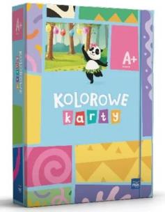 Kolorowe karty. Poziom A+ Czterolatek Pakiet. Autor:   Praca zbiorowa. Multiszop.pl Okładka książki Kolorowe karty. Poziom A+ Czterolatek Pakiet