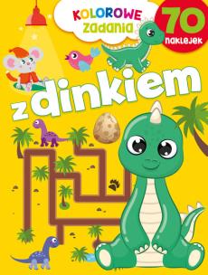 Okładka książki Kolorowe zadania z dinkiem
