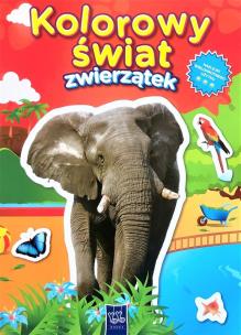 Okładka książki Kolorowy świat zwierzątek. Słoń