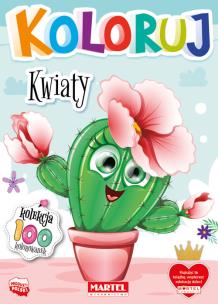 Okładka książki Koloruj - Kwiaty