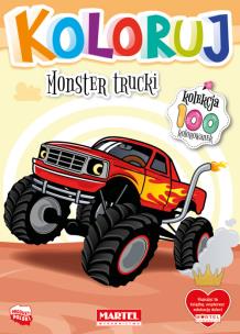 Okładka książki Koloruj - Monster trucki