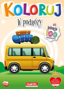 Okładka książki Koloruj - W podróży