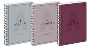 Opakowanie Kołozeszyt A4 w kratkę 100 kartek Academy