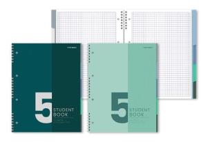 Opakowanie Kołozeszyt A5/100K kratka (5szt) TOP2000