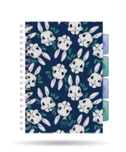 Opakowanie Kołozeszyt A5 100k kratka PP Coolpack bunnyland