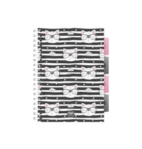 Opakowanie Kołozeszyt A5 100k kratka PP Coolpack catnip