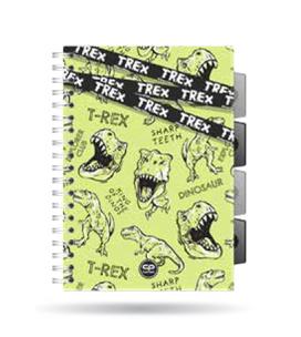 Opakowanie Kołozeszyt A5 100k kratka PP Coolpack dino adventure