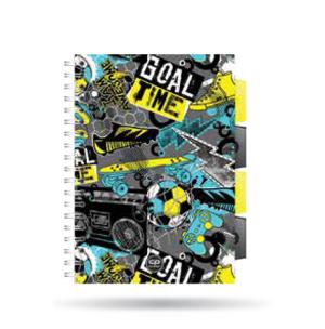 Opakowanie Kołozeszyt A5 100k kratka PP Coolpack goal time