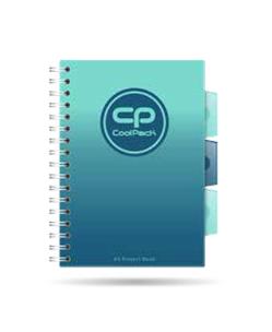 Opakowanie Kołozeszyt A5 100k kratka PP Coolpack gradient blue lagoon