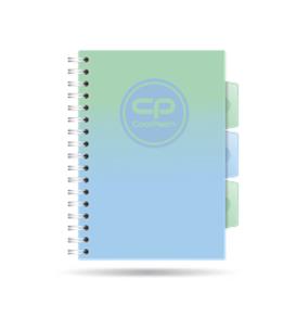 Opakowanie Kołozeszyt A5 100k kratka PP Coolpack gradient mojito