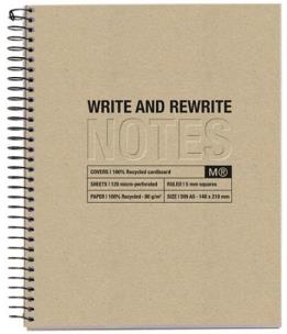 Opakowanie Kołozeszyt A5/120K kratka beżowy