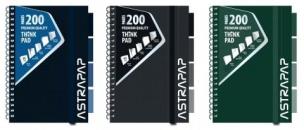 Opakowanie Kołozeszyt A5/200K Ombre (3szt) ASTRA