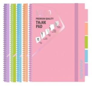 Opakowanie Kołozeszyt A5/200K PP Pastel ASTRA