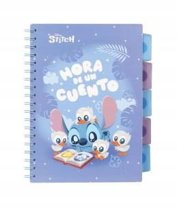 Opakowanie Kołozeszyt B5 100 k. Project Book Disney Fashion Stitch wzór 3