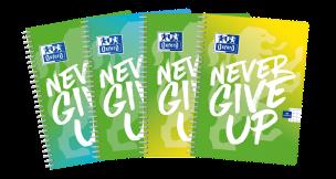 Opakowanie KOŁOZESZYT OXFORD NEVER 2SPI B5+ 80K 90G KR