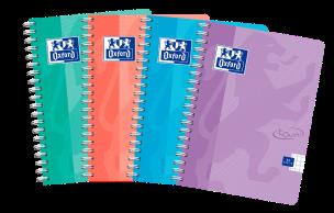 Opakowanie KOŁOZESZYT OXFORD TOUCH PASTEL 2SPI A5 80K 90G KR MA