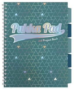 Kołozeszyt Pukka Pad A4 Glee Project Book zielony. Wydawca: Pukka Pads. Multiszop.pl Opakowanie Kołozeszyt Pukka Pad A4 Glee Project Book zielony