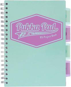 Kołozeszyt Pukka Pad B5 Project Book Pastel niebieski. Wydawca: Pukka Pads. Multiszop.pl Opakowanie Kołozeszyt Pukka Pad B5 Project Book Pastel niebieski