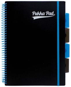 Kołozeszyt Pukka Pad B5 Project Book PP Neon niebieski. Wydawca: Pukka Pads. Multiszop.pl Opakowanie Kołozeszyt Pukka Pad B5 Project Book PP Neon niebieski