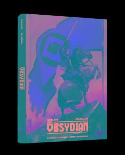 Okładka książki Komiks paragrafowy Obsydian