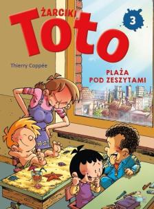Okładka książki Komiks. Żarciki toto T.3 Plaża pod zeszytami